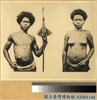 藏品(男女正面立像)的圖片
